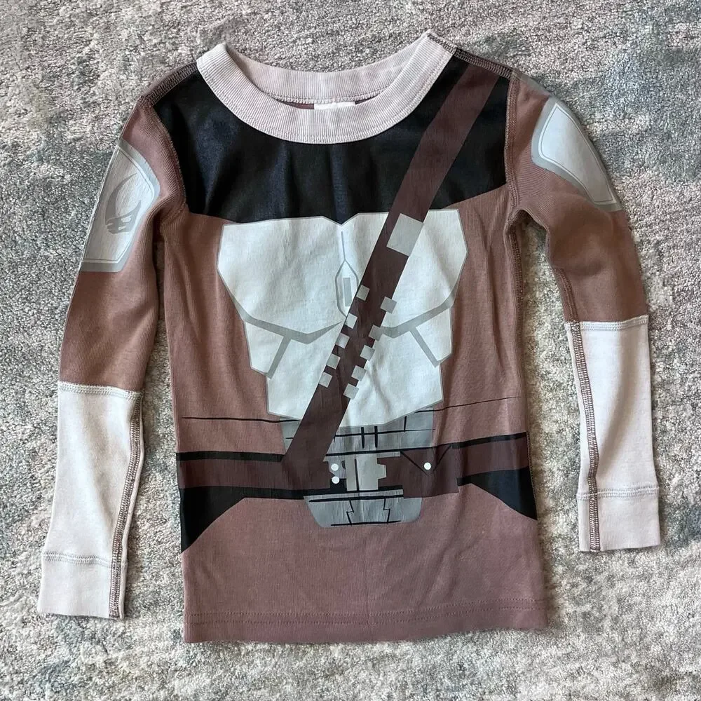 Hanna Andersson Star Wars Costume Pajamas The Mandalorian 100 cm 4T